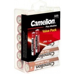 Батарейка CAMELION AAA (LR-3) (LR03-PBH12) Plus Alkaline